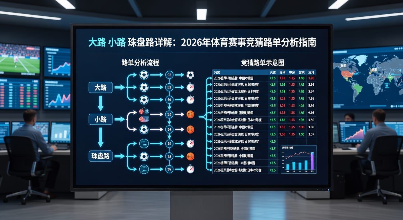 大路小路珠盘路：资深玩家博彩策略解析-2026年世界杯投注