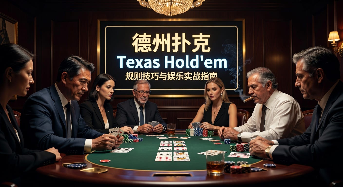 德州扑克 Texas Hold'em：策略、技巧与实战进阶指南