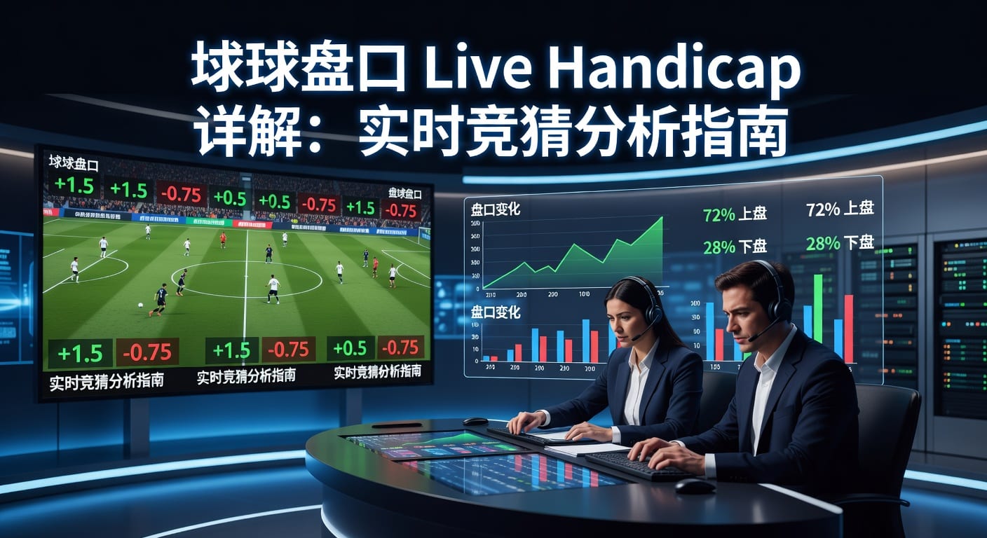 亚洲让球盘口分析：滚球盘口 Live Handicap 实战技巧