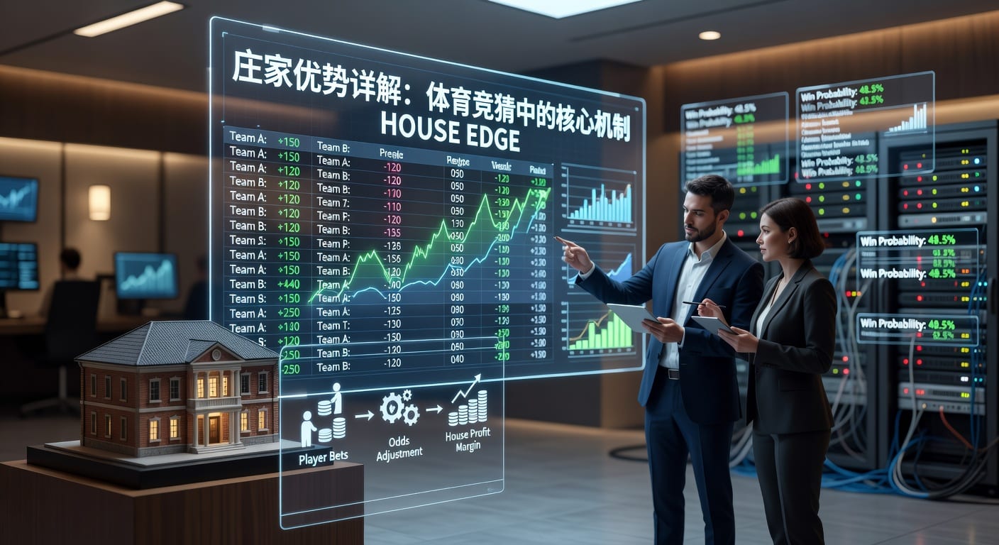 庄家优势（House Edge）解析：体育博彩数学游戏与玩家策略