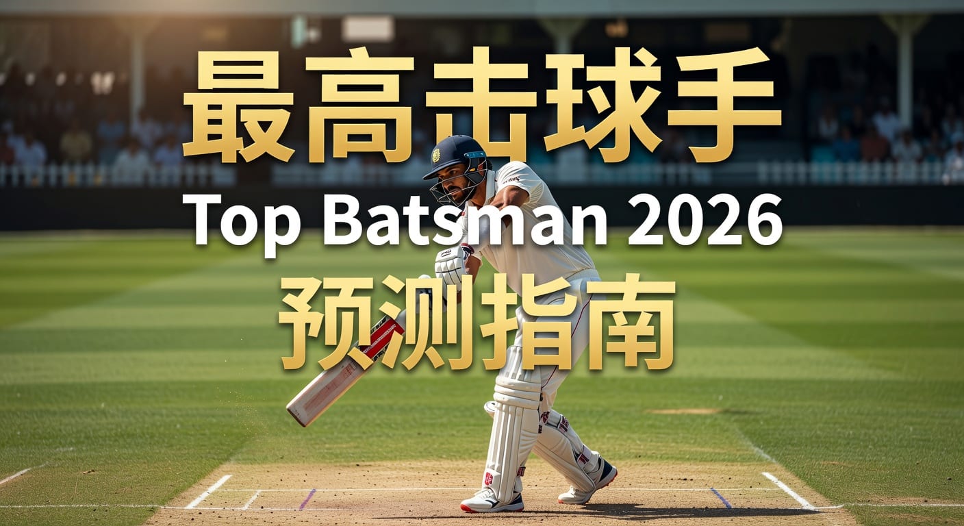 2026年世界杯投注：解析最高击球手 Top Batsman 关键要素与预测
