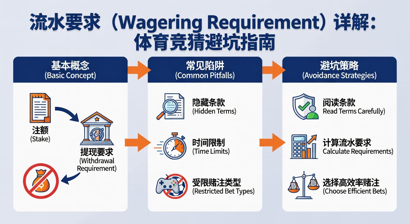 体育博彩流水要求解析：新手必看攻略与高阶策略