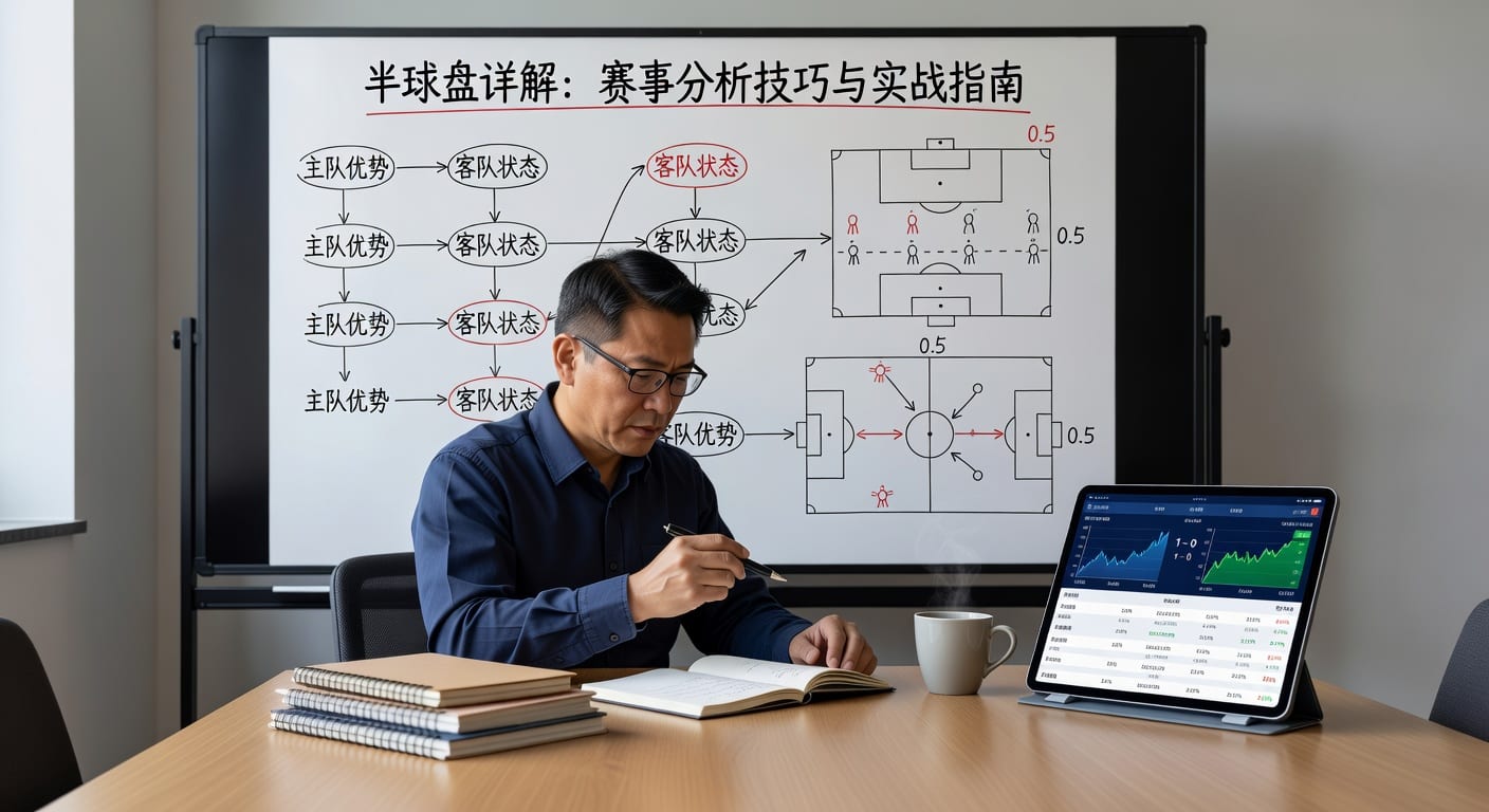 半球盘深度解析：足球让球盘口玩法与技巧指南