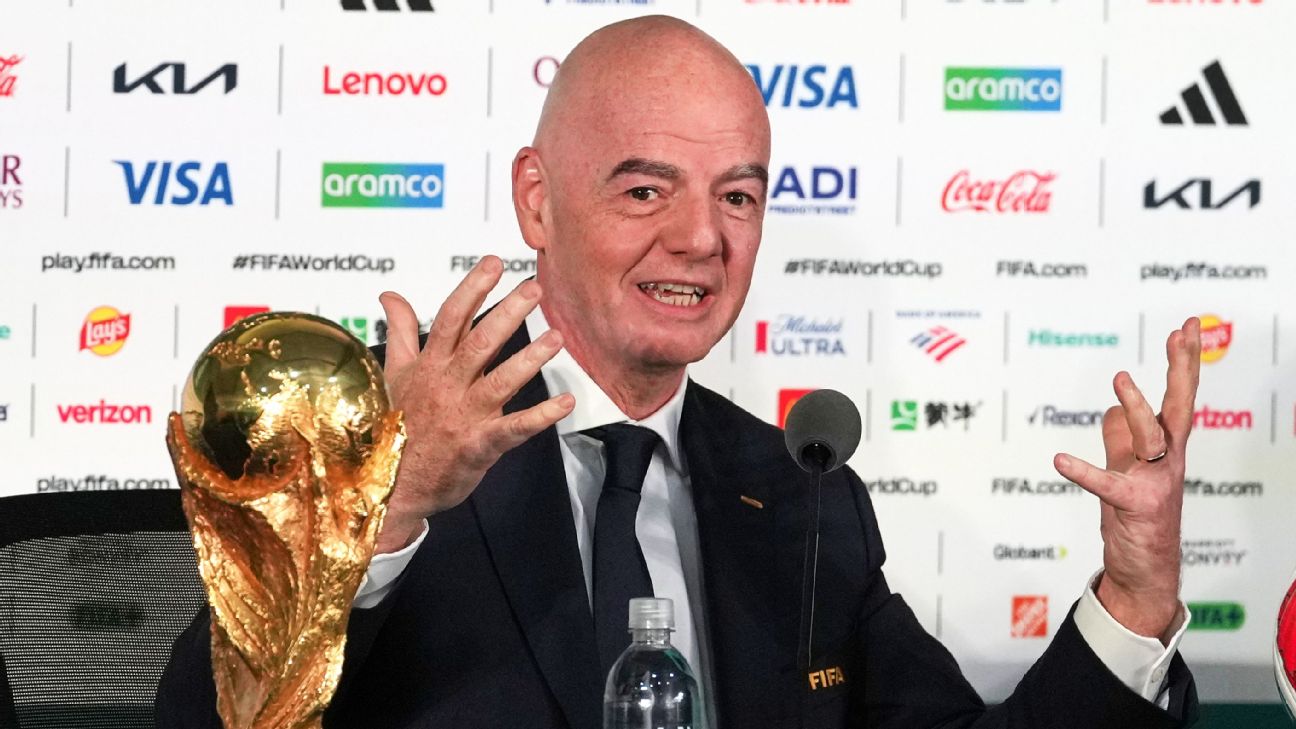 因凡蒂诺谈世界杯签证与票价：先别急，FIFA正尽力协调