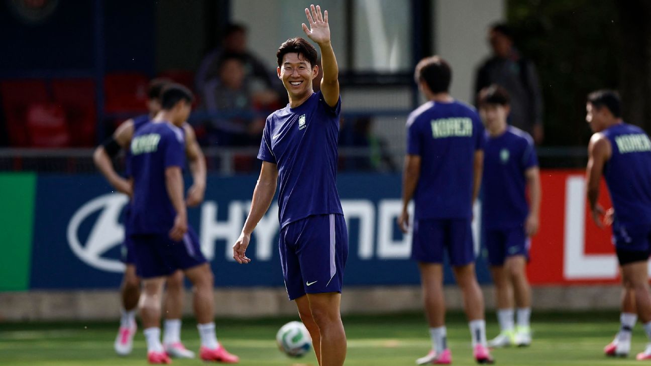 孙兴慜迎来第四届世界杯 韩国队盼主场开门红
