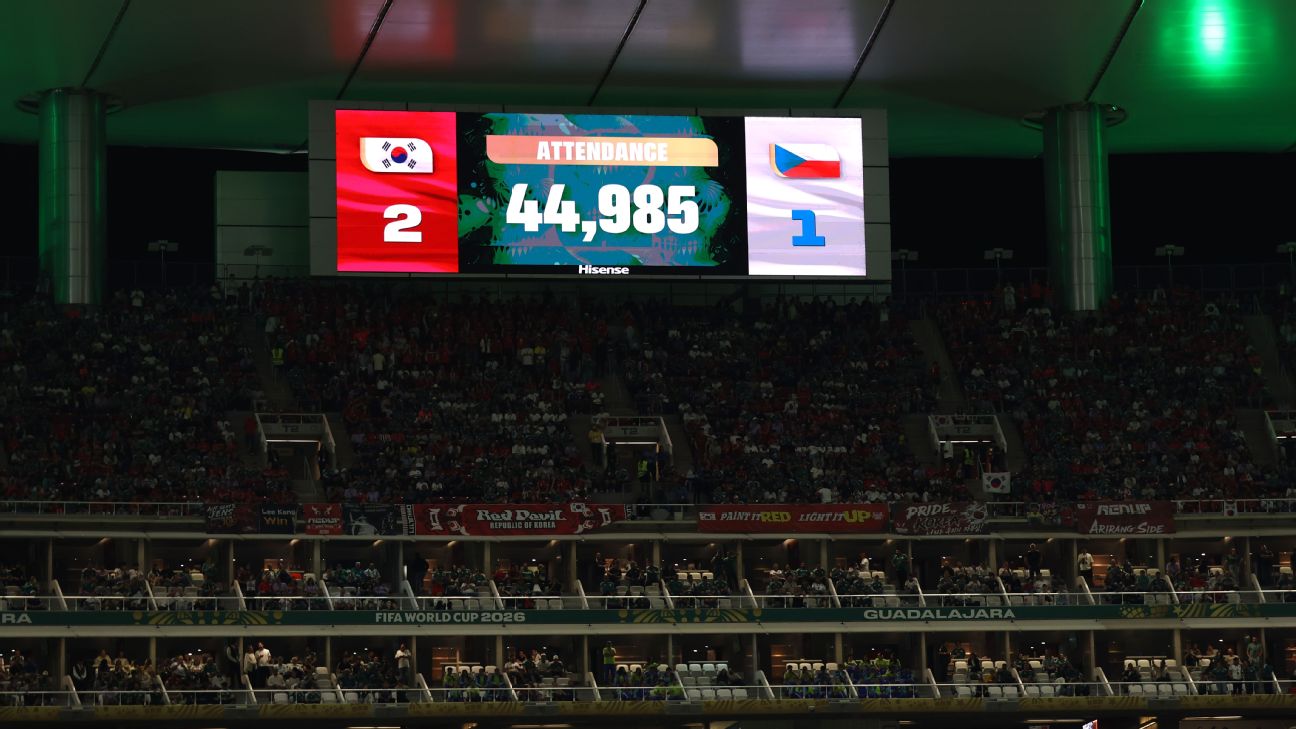 韩国vs捷克空座风波：FIFA坚持4.4万上座数据无误